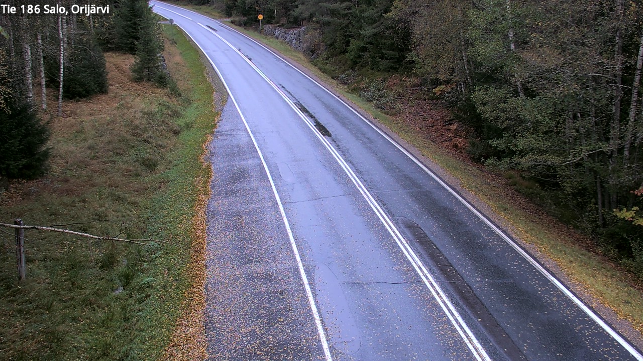 Weather Camera Image Väg 186 Salo, Orijärvi, Salo, Varsinais-Suomi