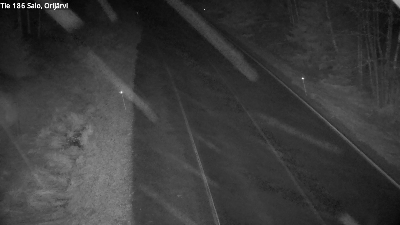 Weather Camera Image Väg 186 Salo, Orijärvi, Salo, Varsinais-Suomi