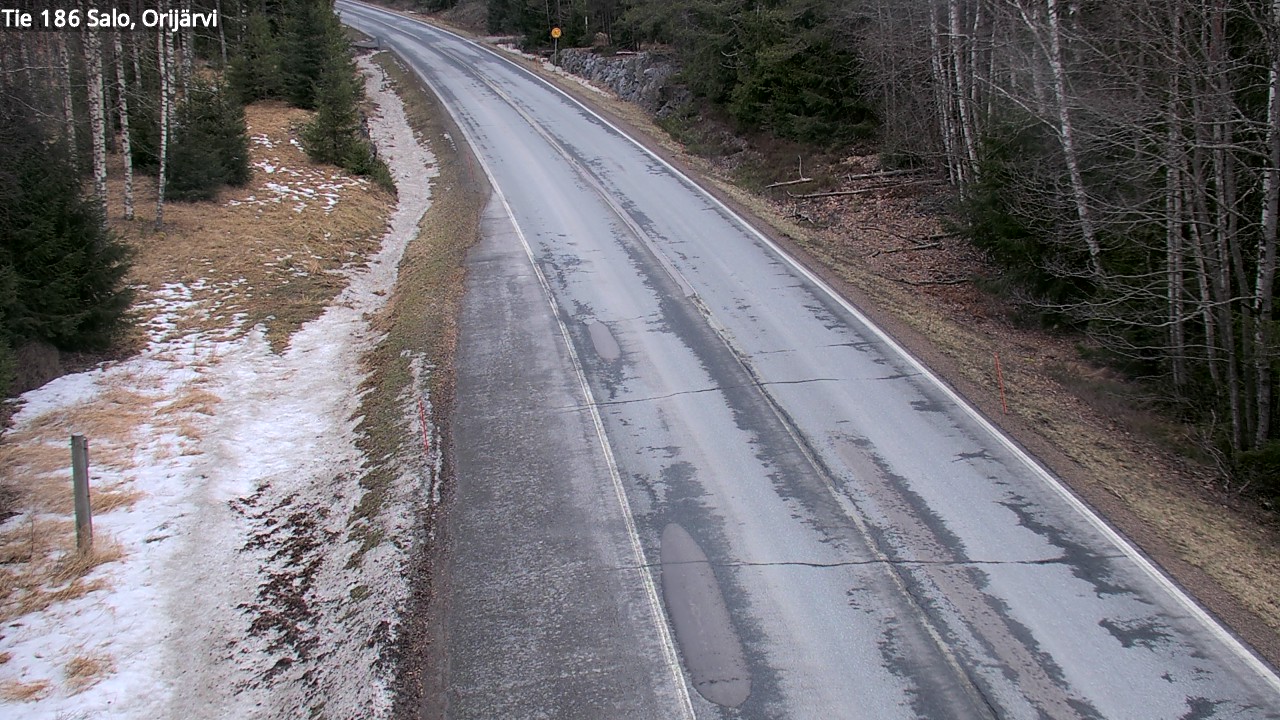 Kelikamerat Kuva Tie 186 Salo, Orijärvi, Salo, Varsinais-Suomi