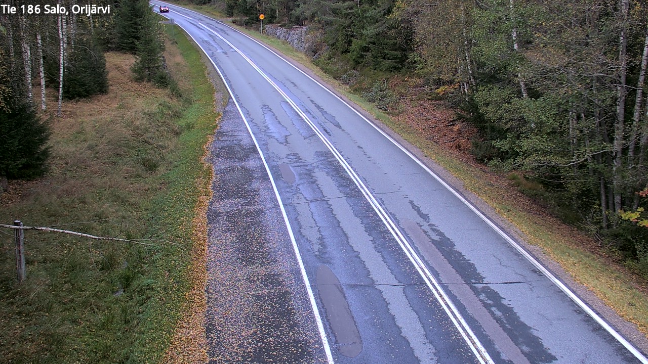 Weather Camera Image Road 186 Salo, Orijärvi, Salo, Varsinais-Suomi