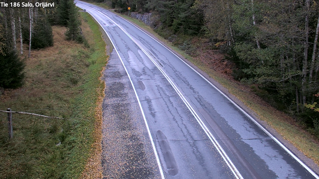 Weather Camera Image Road 186 Salo, Orijärvi, Salo, Varsinais-Suomi