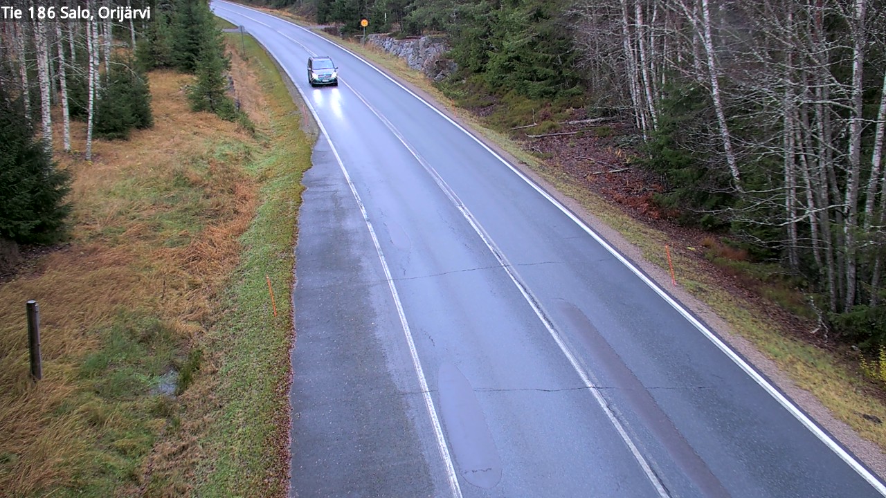 Kelikamerat Kuva Tie 186 Salo, Orijärvi, Salo, Varsinais-Suomi