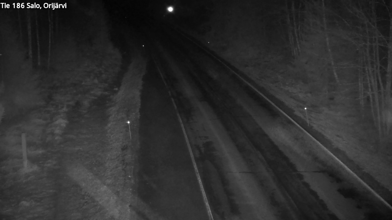 Weather Camera Image Väg 186 Salo, Orijärvi, Salo, Varsinais-Suomi