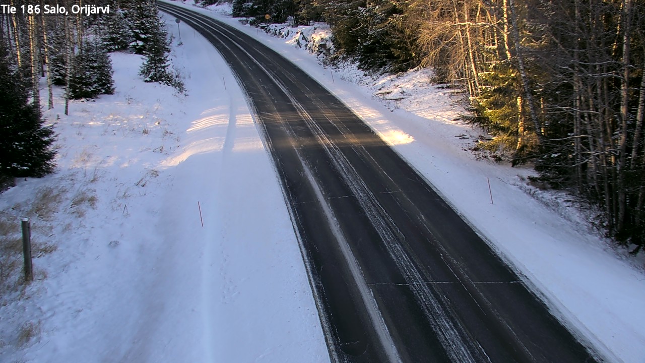 Weather Camera Image Road 186 Salo, Orijärvi, Salo, Varsinais-Suomi