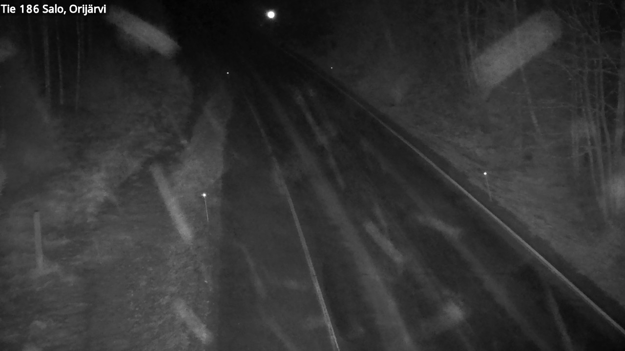Weather Camera Image Road 186 Salo, Orijärvi, Salo, Varsinais-Suomi