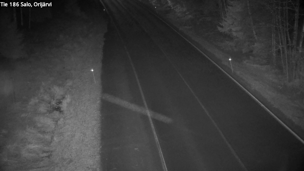 Weather Camera Image Väg 186 Salo, Orijärvi, Salo, Varsinais-Suomi