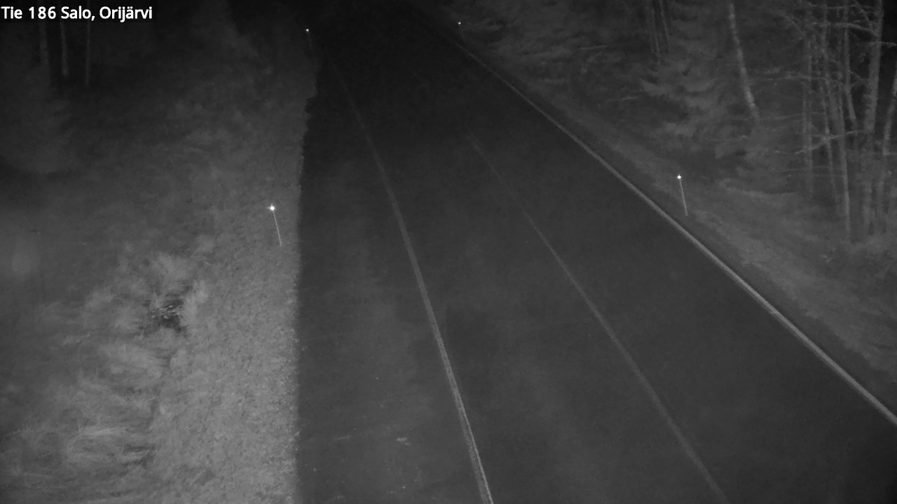 Weather Camera Image Väg 186 Salo, Orijärvi, Salo, Varsinais-Suomi