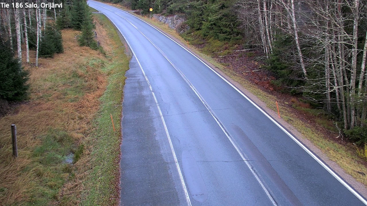 Kelikamerat Kuva Tie 186 Salo, Orijärvi, Salo, Varsinais-Suomi