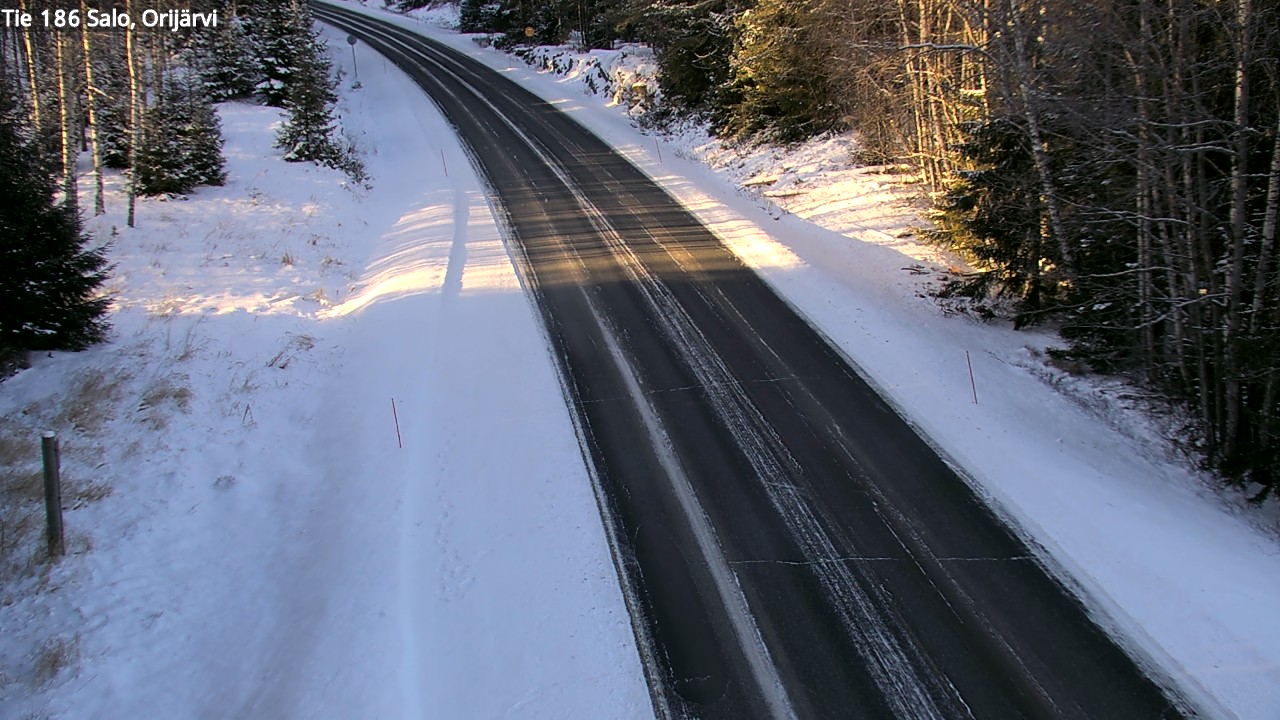 Weather Camera Image Road 186 Salo, Orijärvi, Salo, Varsinais-Suomi
