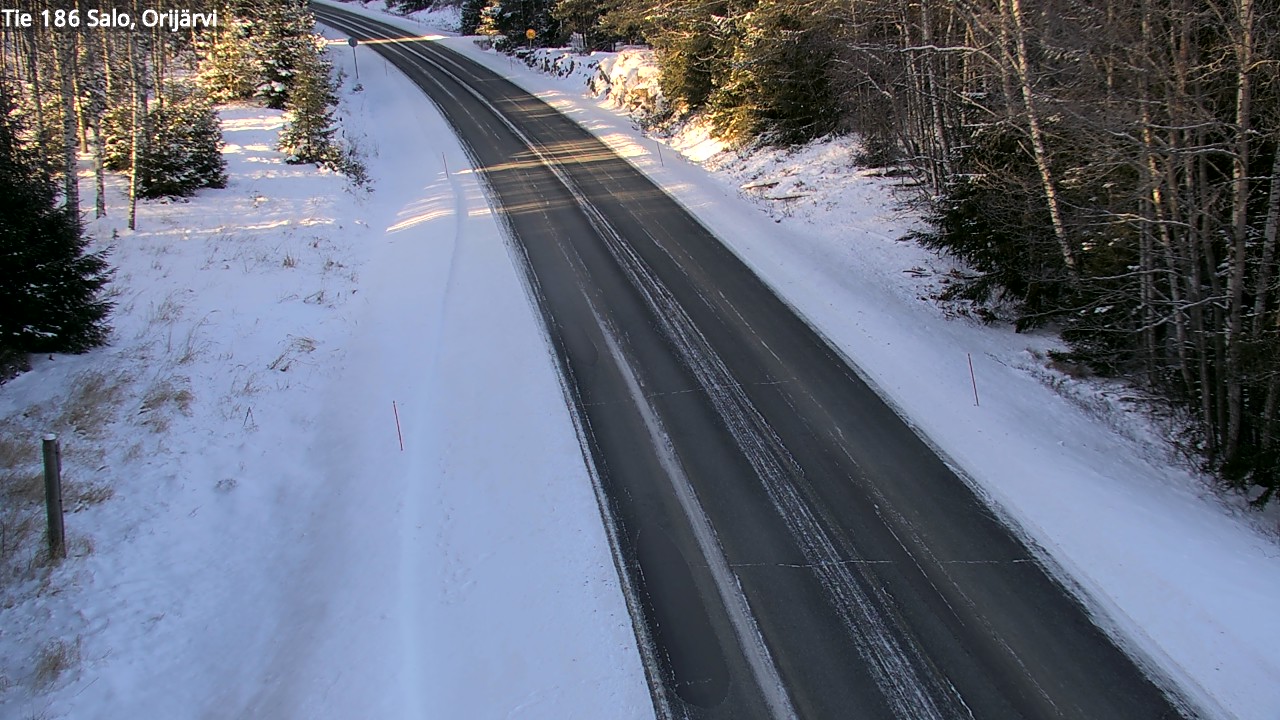 Weather Camera Image Road 186 Salo, Orijärvi, Salo, Varsinais-Suomi