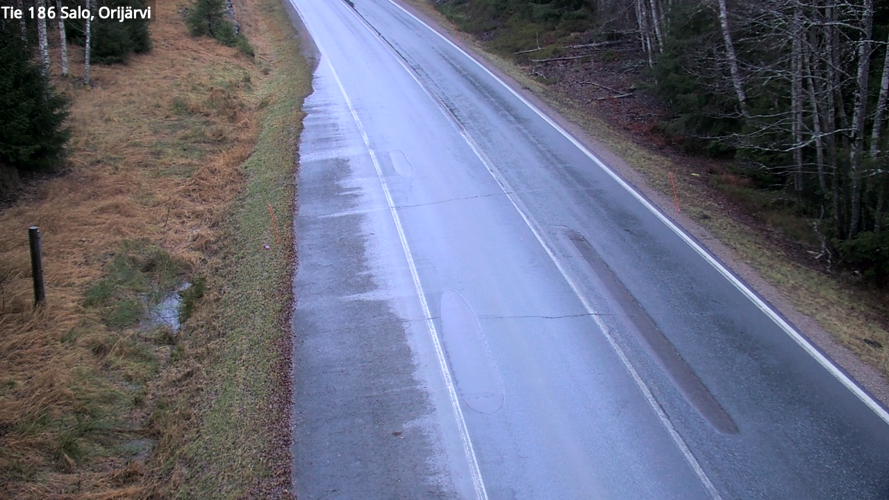Weather Camera Image Väg 186 Salo, Orijärvi, Salo, Varsinais-Suomi