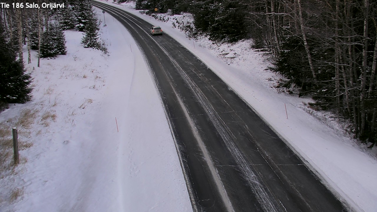 Weather Camera Image Road 186 Salo, Orijärvi, Salo, Varsinais-Suomi