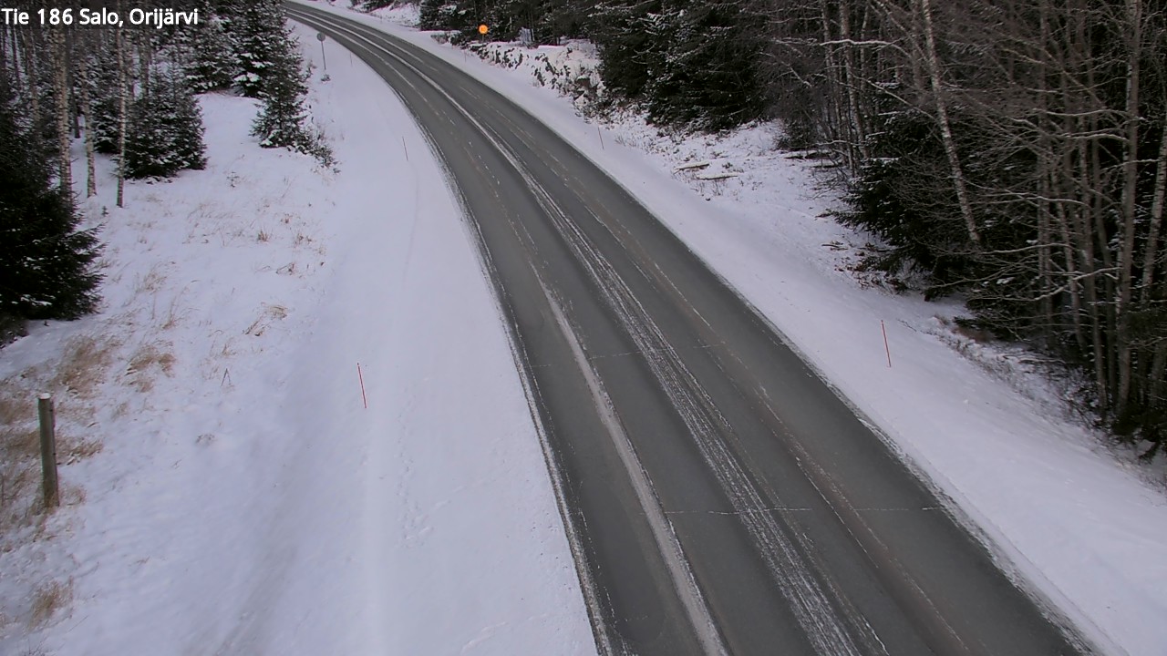 Kelikamerat Kuva Tie 186 Salo, Orijärvi, Salo, Varsinais-Suomi