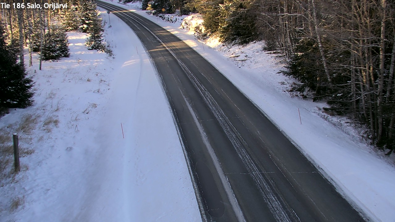 Weather Camera Image Road 186 Salo, Orijärvi, Salo, Varsinais-Suomi