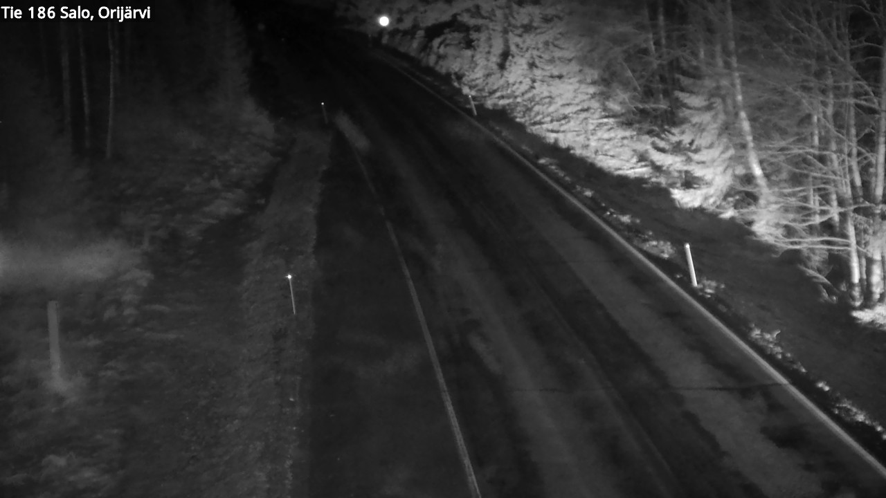 Weather Camera Image Road 186 Salo, Orijärvi, Salo, Varsinais-Suomi