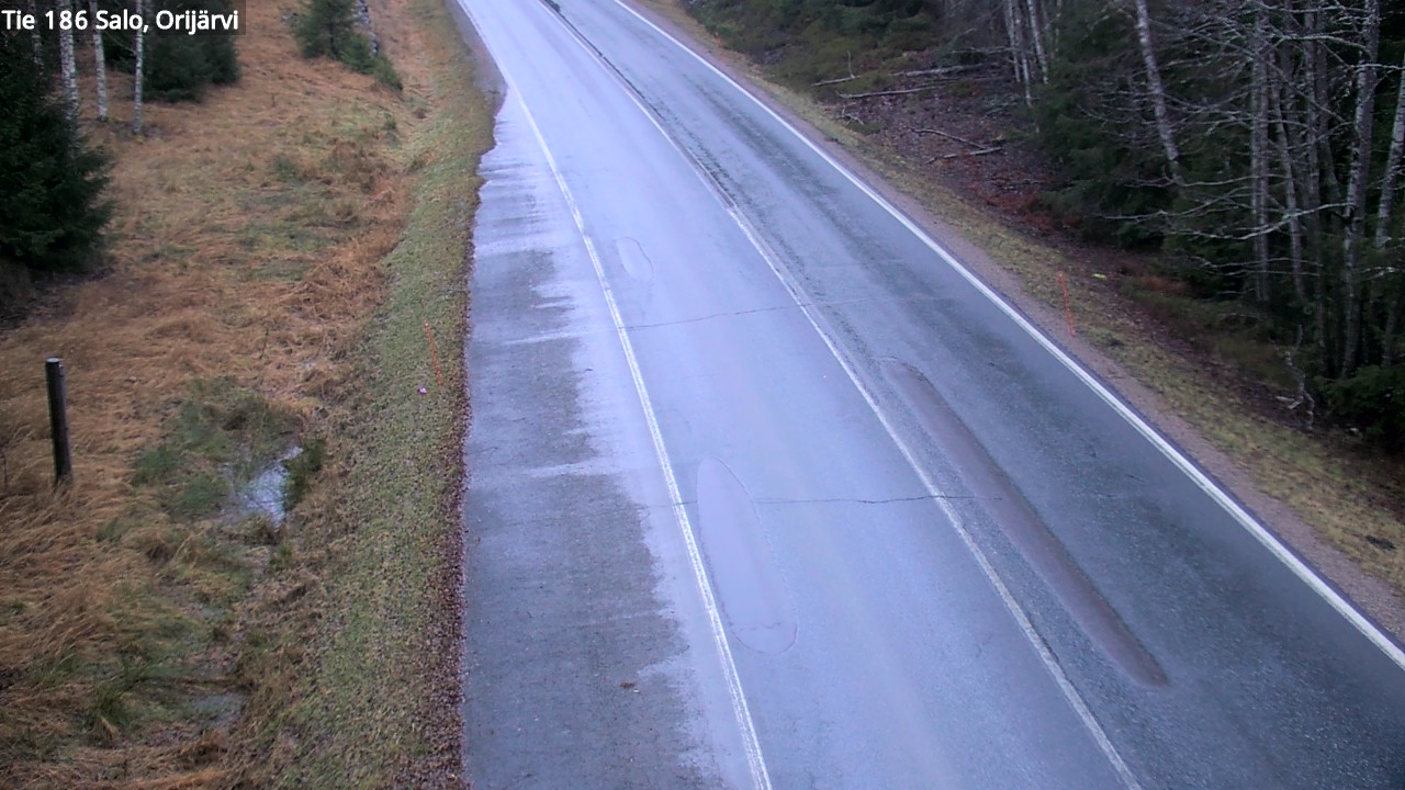 Weather Camera Image Väg 186 Salo, Orijärvi, Salo, Varsinais-Suomi
