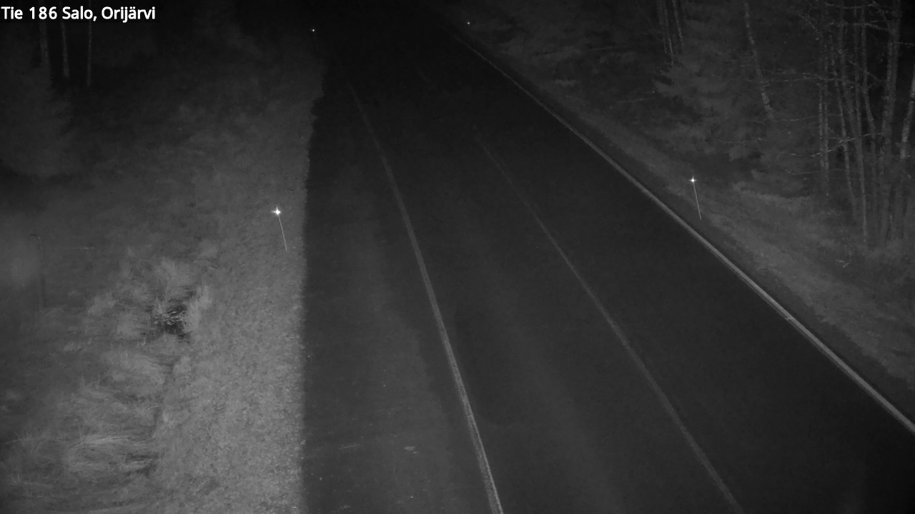 Weather Camera Image Väg 186 Salo, Orijärvi, Salo, Varsinais-Suomi