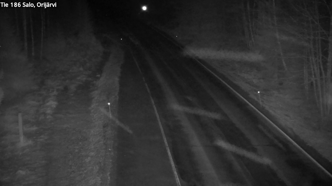 Weather Camera Image Road 186 Salo, Orijärvi, Salo, Varsinais-Suomi