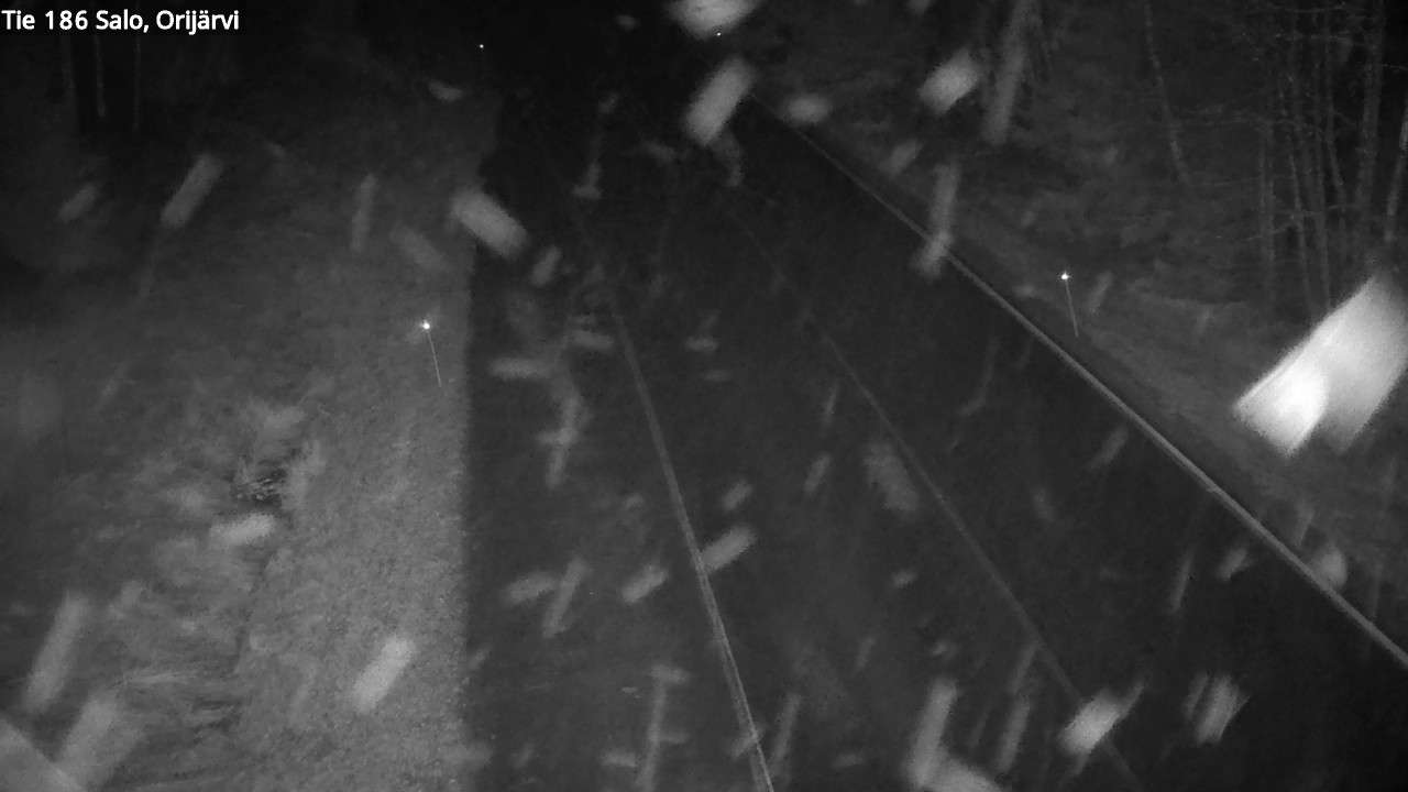 Weather Camera Image Väg 186 Salo, Orijärvi, Salo, Varsinais-Suomi