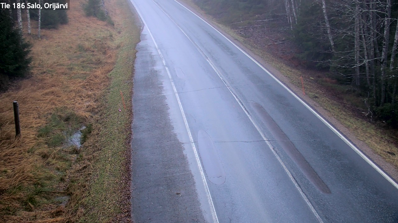Weather Camera Image Väg 186 Salo, Orijärvi, Salo, Varsinais-Suomi