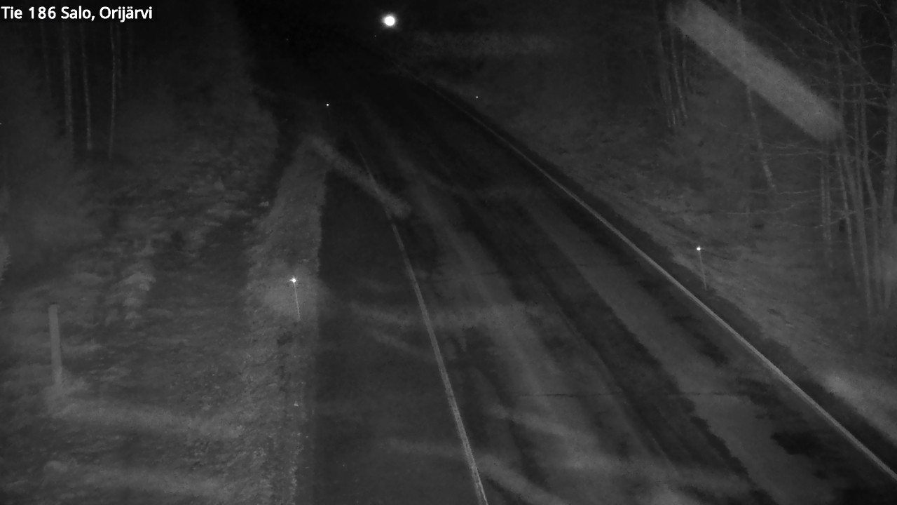 Weather Camera Image Road 186 Salo, Orijärvi, Salo, Varsinais-Suomi