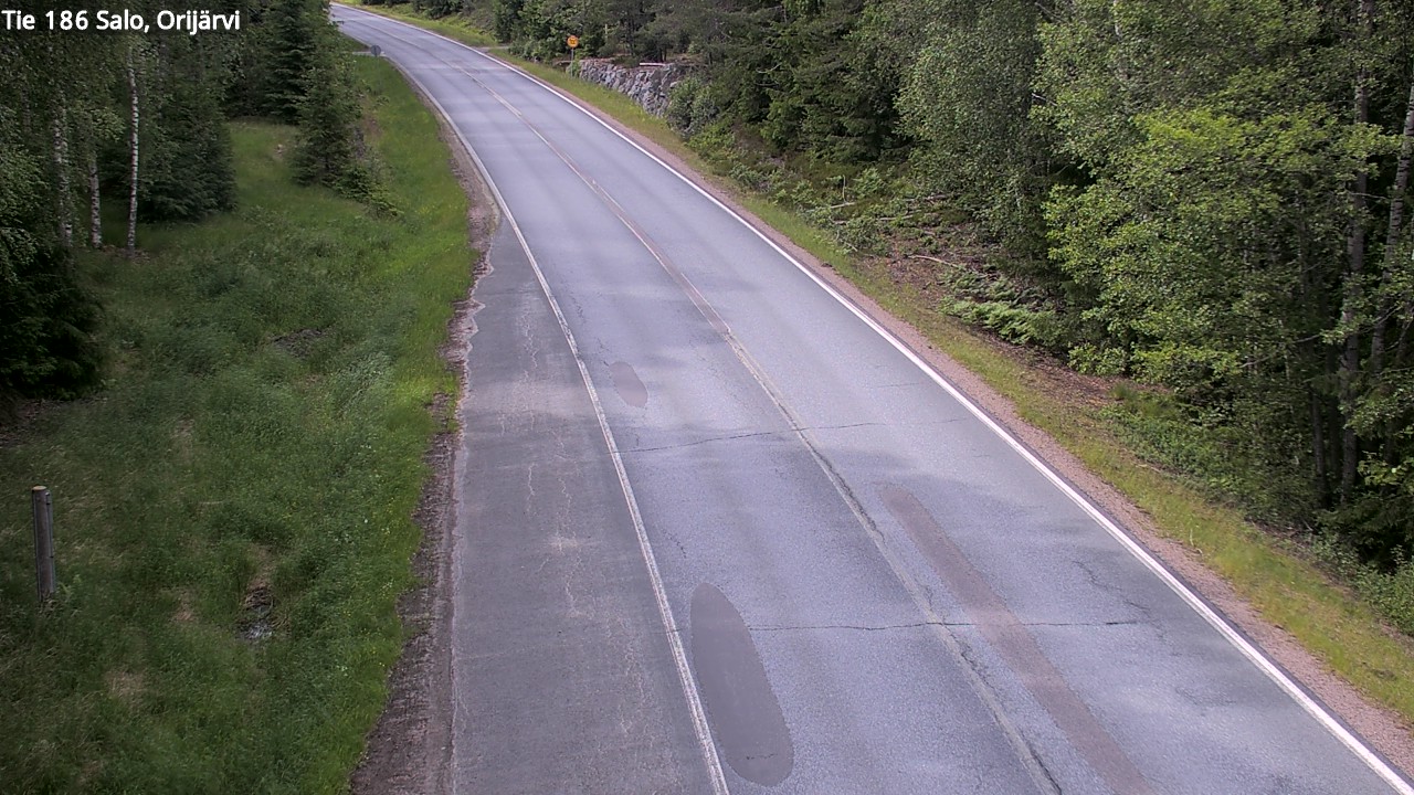 Weather Camera Image Road 186 Salo, Orijärvi, Salo, Varsinais-Suomi