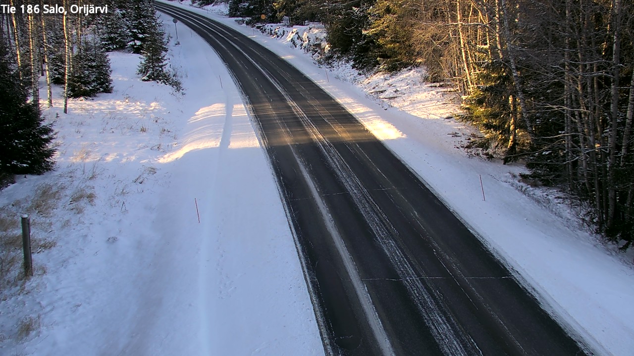 Weather Camera Image Road 186 Salo, Orijärvi, Salo, Varsinais-Suomi