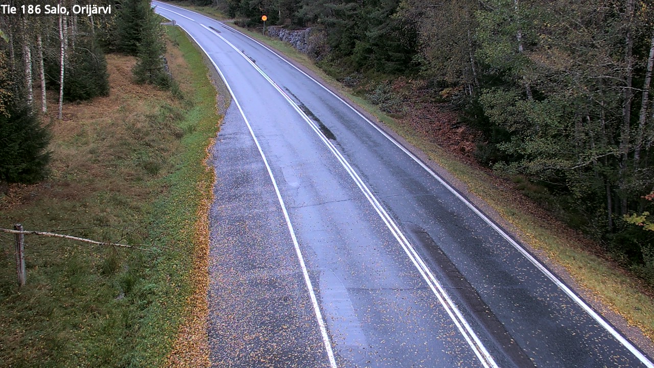 Weather Camera Image Väg 186 Salo, Orijärvi, Salo, Varsinais-Suomi