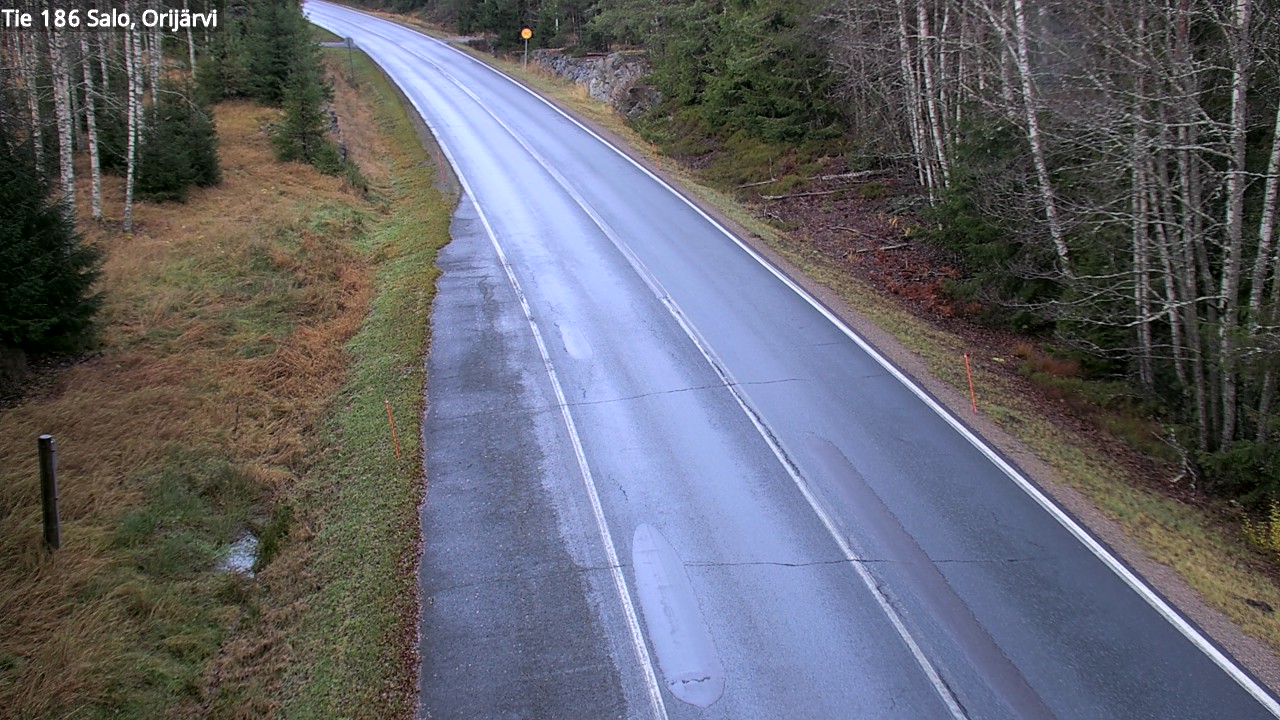 Kelikamerat Kuva Tie 186 Salo, Orijärvi, Salo, Varsinais-Suomi