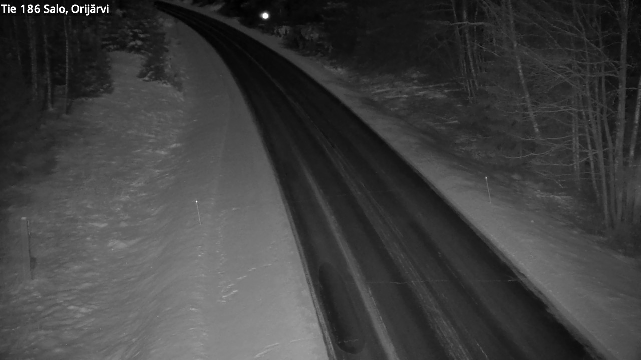Weather Camera Image Road 186 Salo, Orijärvi, Salo, Varsinais-Suomi