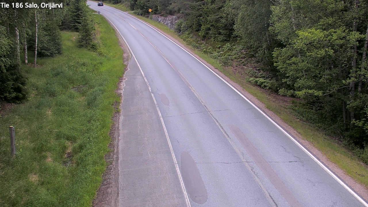 Weather Camera Image Road 186 Salo, Orijärvi, Salo, Varsinais-Suomi