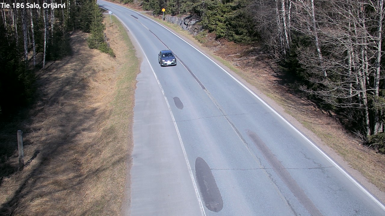 Kelikamerat Kuva Tie 186 Salo, Orijärvi, Salo, Varsinais-Suomi