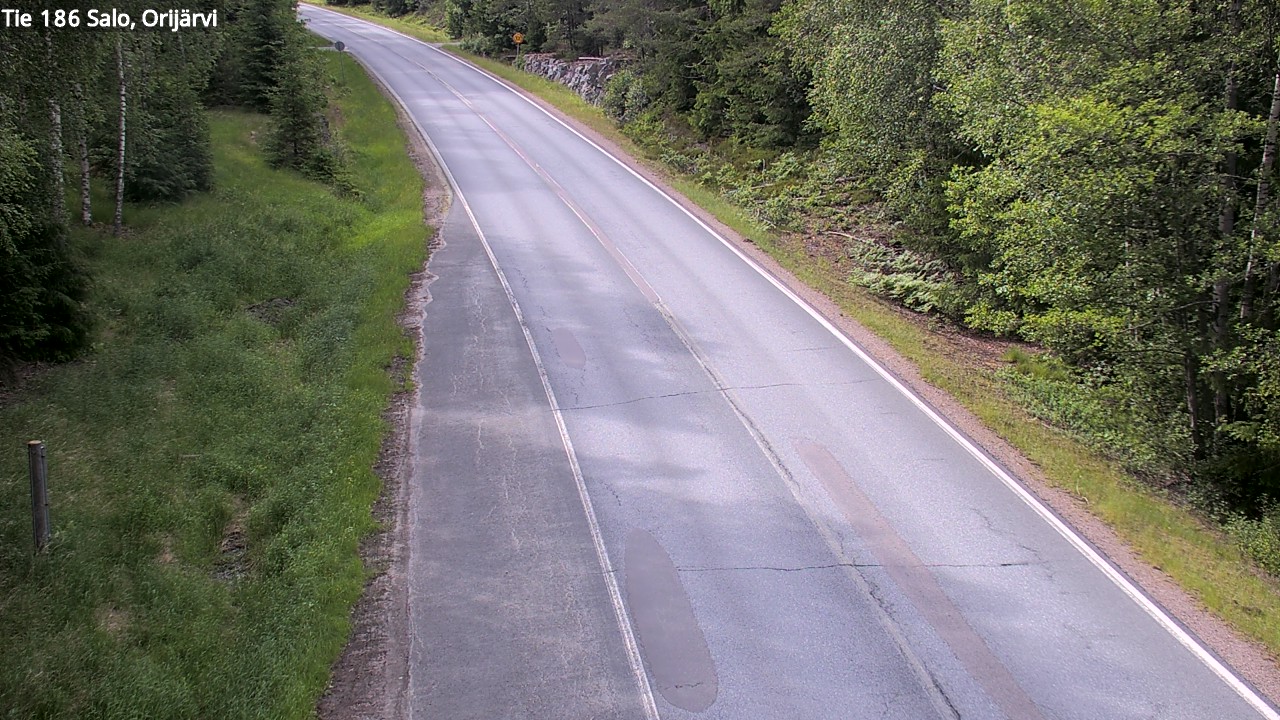 Weather Camera Image Väg 186 Salo, Orijärvi, Salo, Varsinais-Suomi