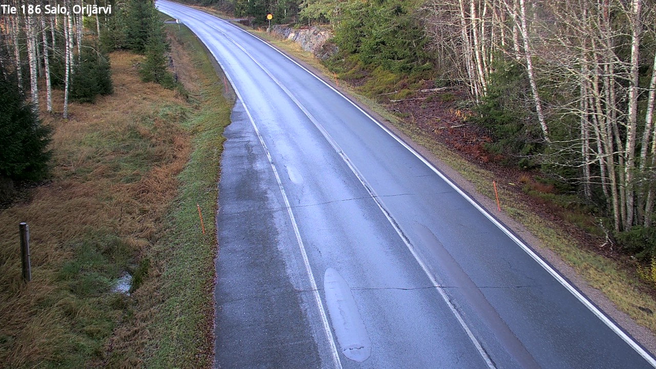 Kelikamerat Kuva Tie 186 Salo, Orijärvi, Salo, Varsinais-Suomi