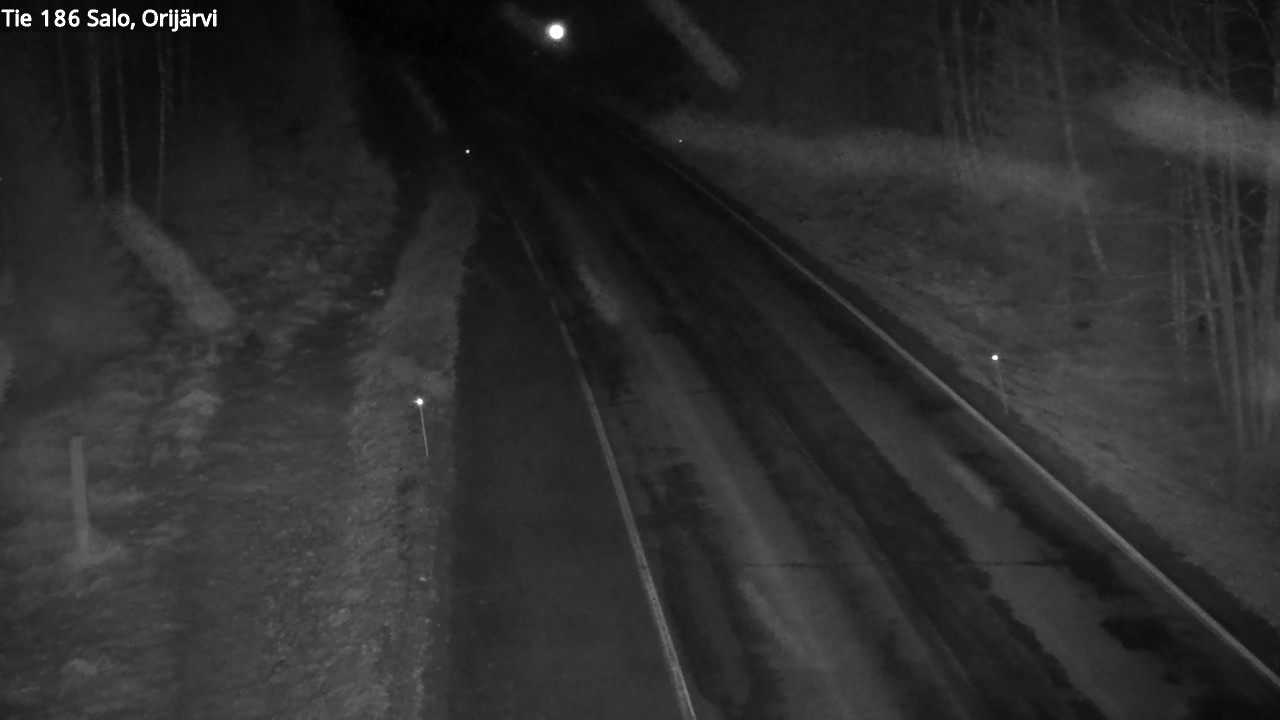 Weather Camera Image Road 186 Salo, Orijärvi, Salo, Varsinais-Suomi