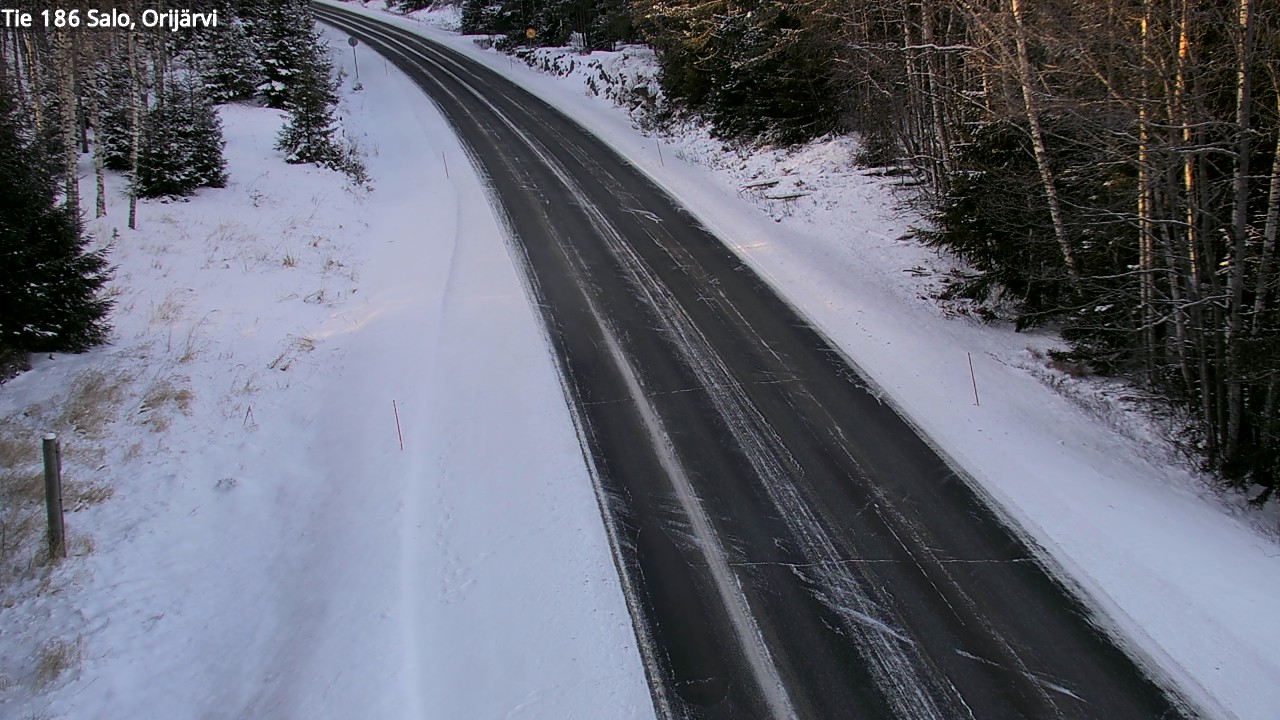 Weather Camera Image Road 186 Salo, Orijärvi, Salo, Varsinais-Suomi