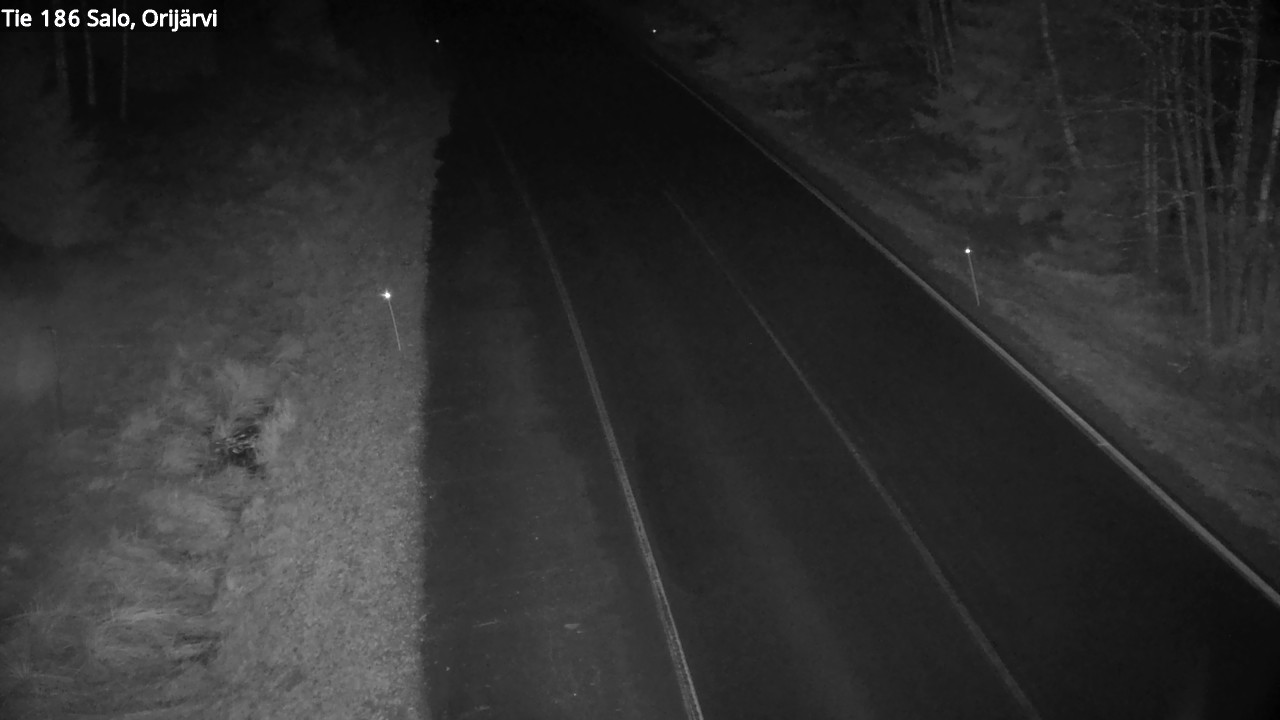 Weather Camera Image Väg 186 Salo, Orijärvi, Salo, Varsinais-Suomi