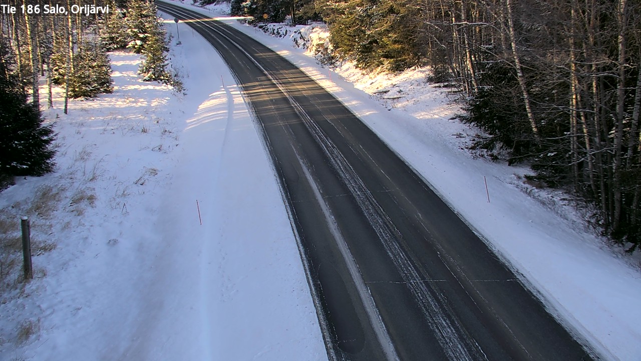 Weather Camera Image Road 186 Salo, Orijärvi, Salo, Varsinais-Suomi