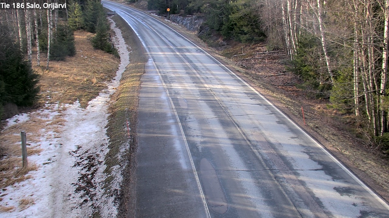Weather Camera Image Road 186 Salo, Orijärvi, Salo, Varsinais-Suomi