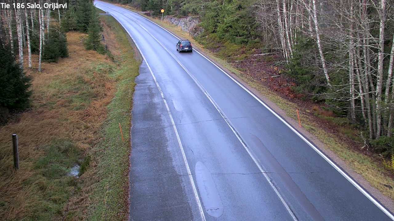 Kelikamerat Kuva Tie 186 Salo, Orijärvi, Salo, Varsinais-Suomi