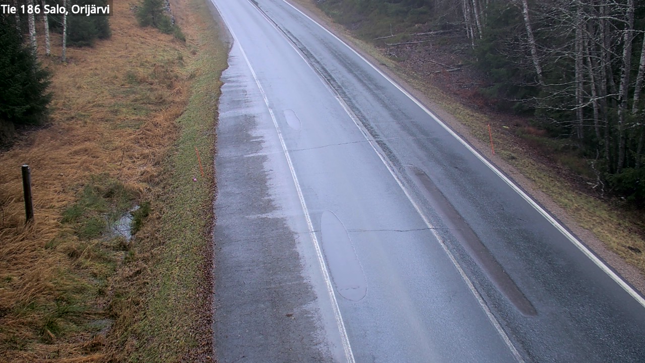 Weather Camera Image Väg 186 Salo, Orijärvi, Salo, Varsinais-Suomi