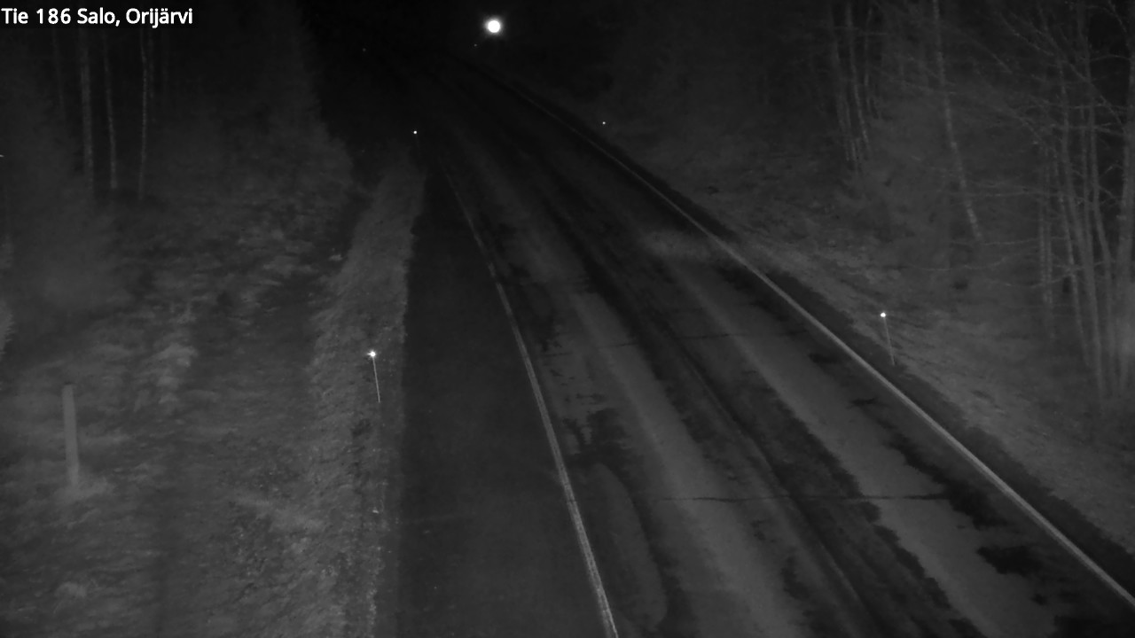 Weather Camera Image Road 186 Salo, Orijärvi, Salo, Varsinais-Suomi