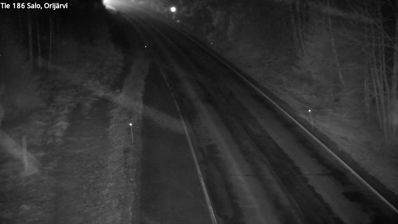 Weather Camera Image Road 186 Salo, Orijärvi, Salo, Varsinais-Suomi
