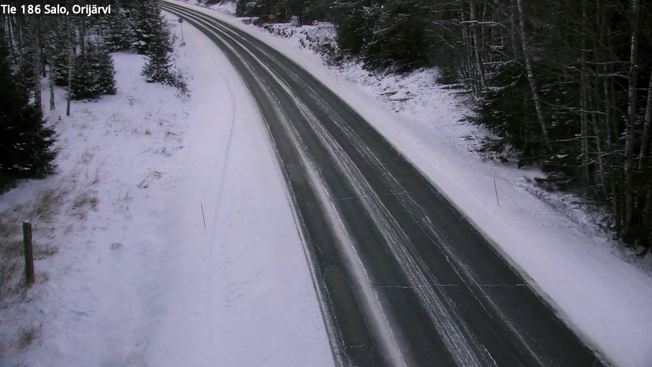 Kelikamerat Kuva Tie 186 Salo, Orijärvi, Salo, Varsinais-Suomi