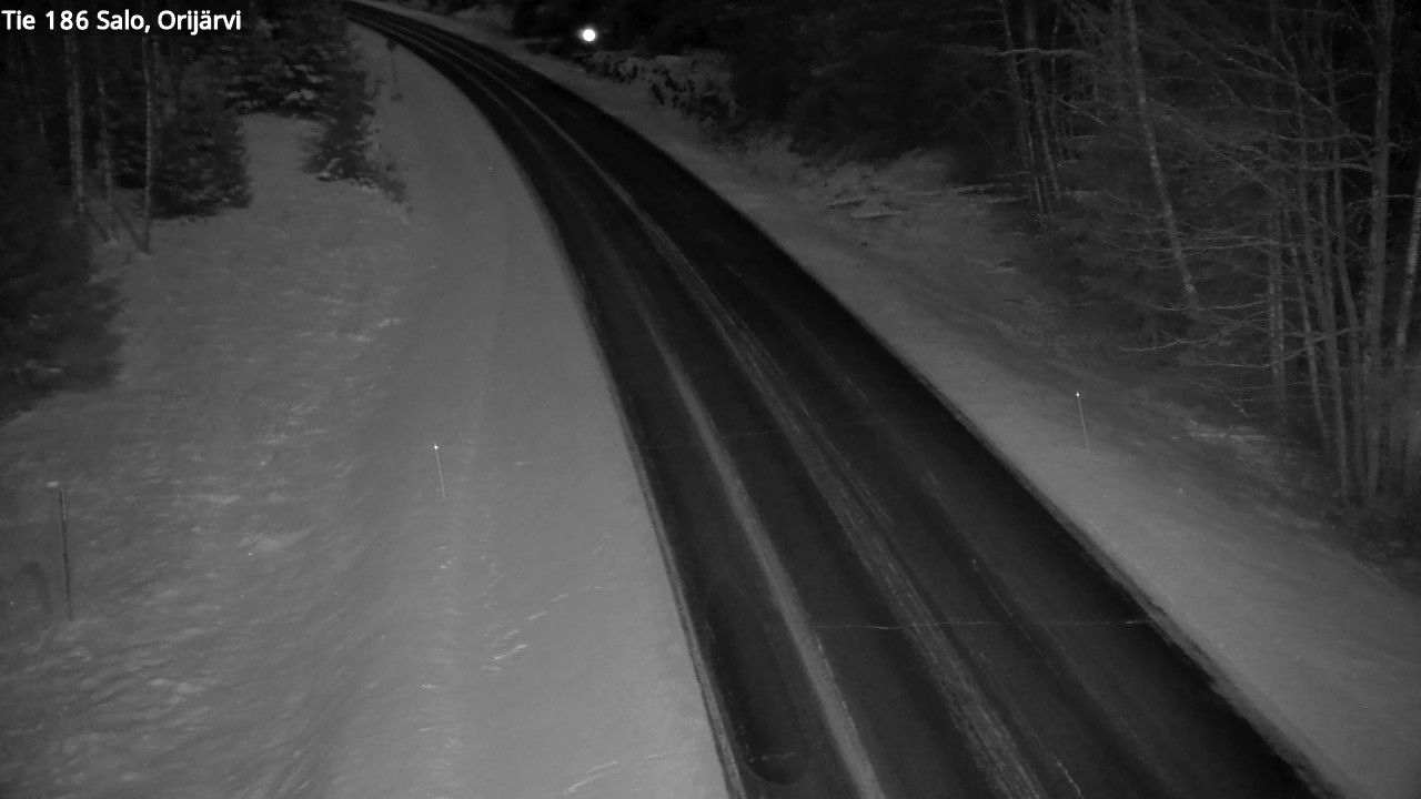 Weather Camera Image Road 186 Salo, Orijärvi, Salo, Varsinais-Suomi