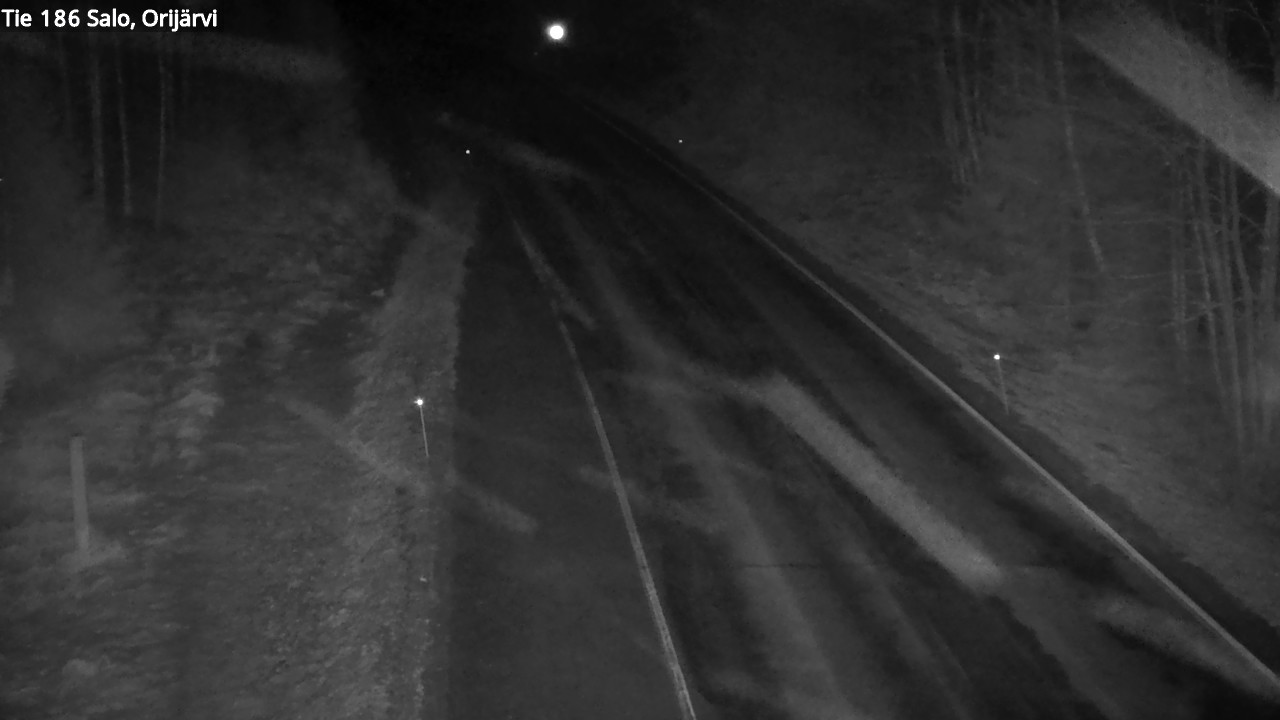 Weather Camera Image Road 186 Salo, Orijärvi, Salo, Varsinais-Suomi
