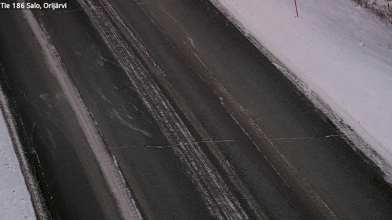 Weather Camera Image Road 186 Salo, Orijärvi, Salo, Varsinais-Suomi