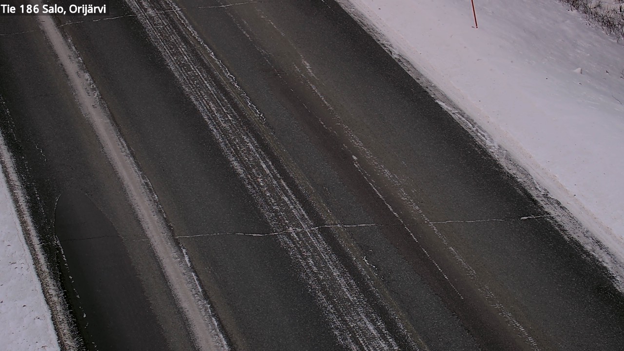 Weather Camera Image Road 186 Salo, Orijärvi, Salo, Varsinais-Suomi