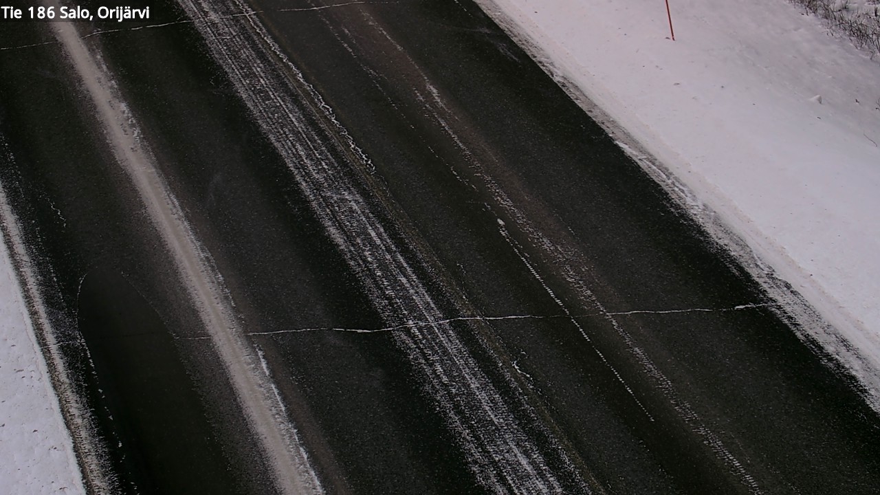 Weather Camera Image Road 186 Salo, Orijärvi, Salo, Varsinais-Suomi