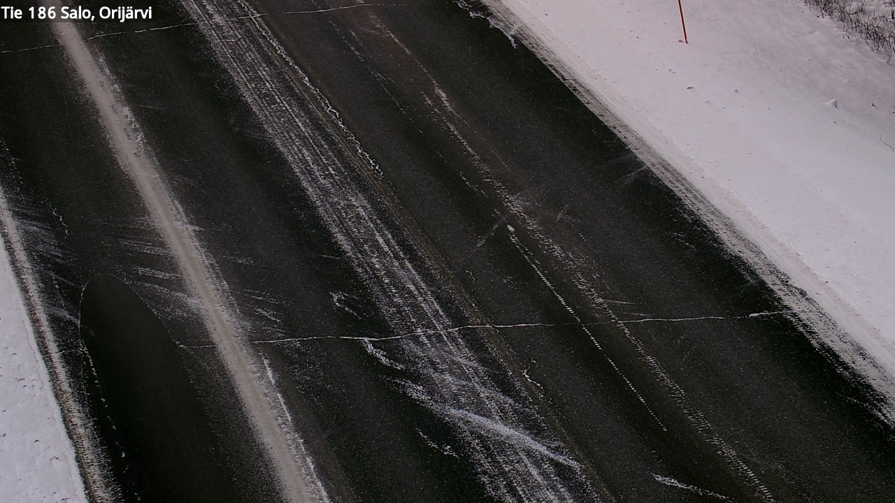 Weather Camera Image Road 186 Salo, Orijärvi, Salo, Varsinais-Suomi